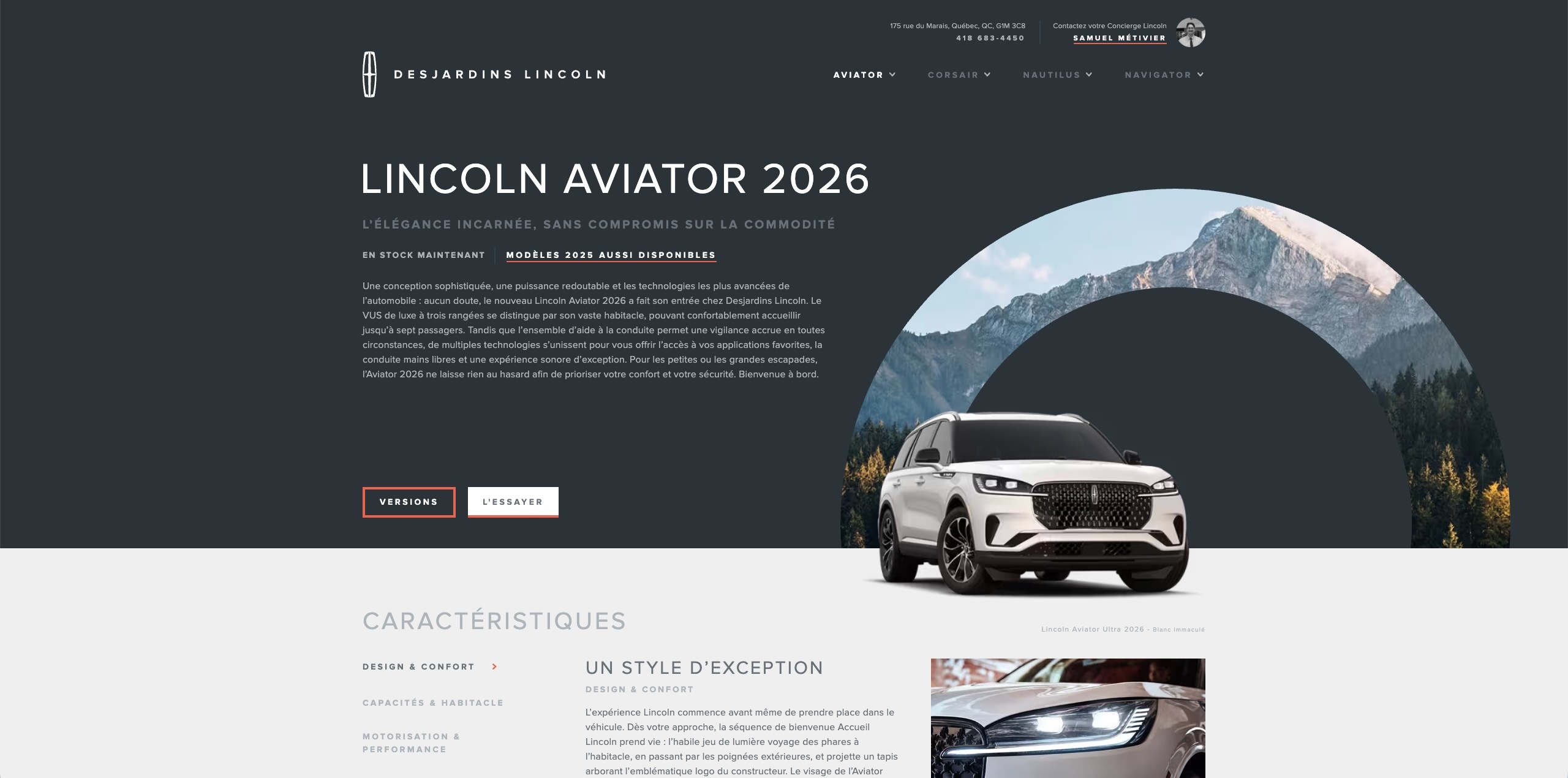 2026 Lincoln Aviator