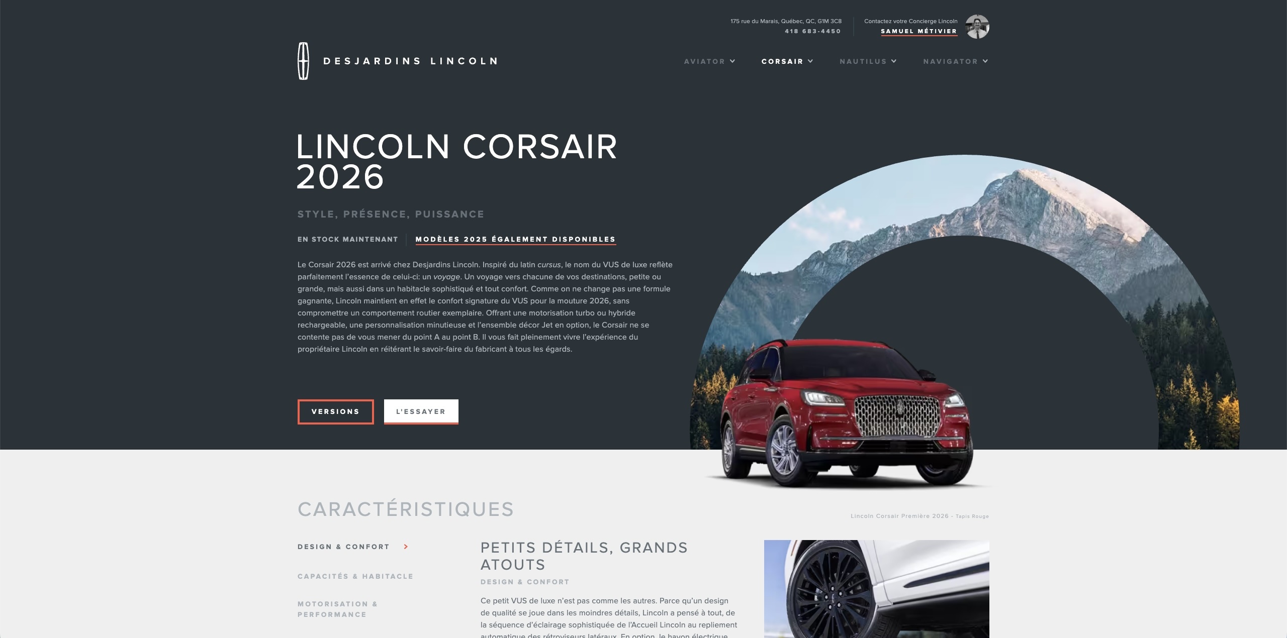 2026 Lincoln Corsair